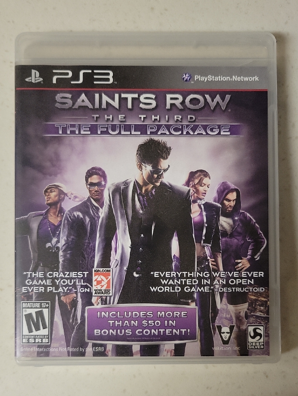 Saints Row The Third - The Full Package (PS3)